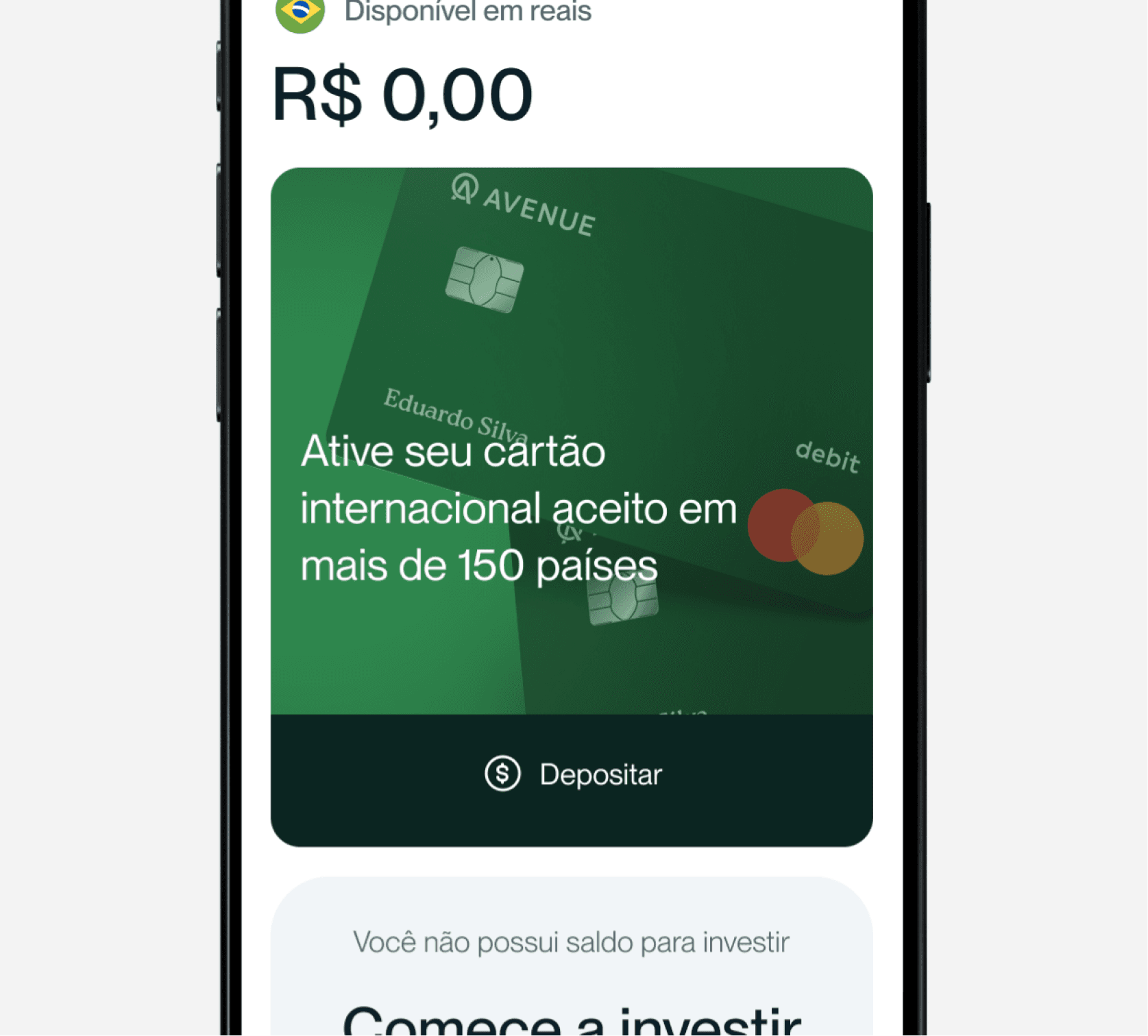 Avenue app screen